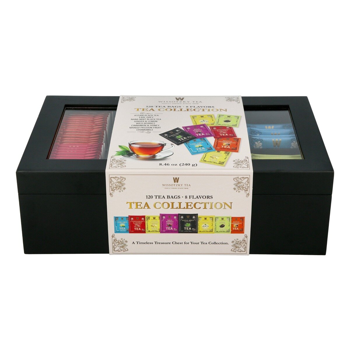 WISSOTZKY 紅茶＆ハーブティーセット 120包 木箱入り | Costco Japan