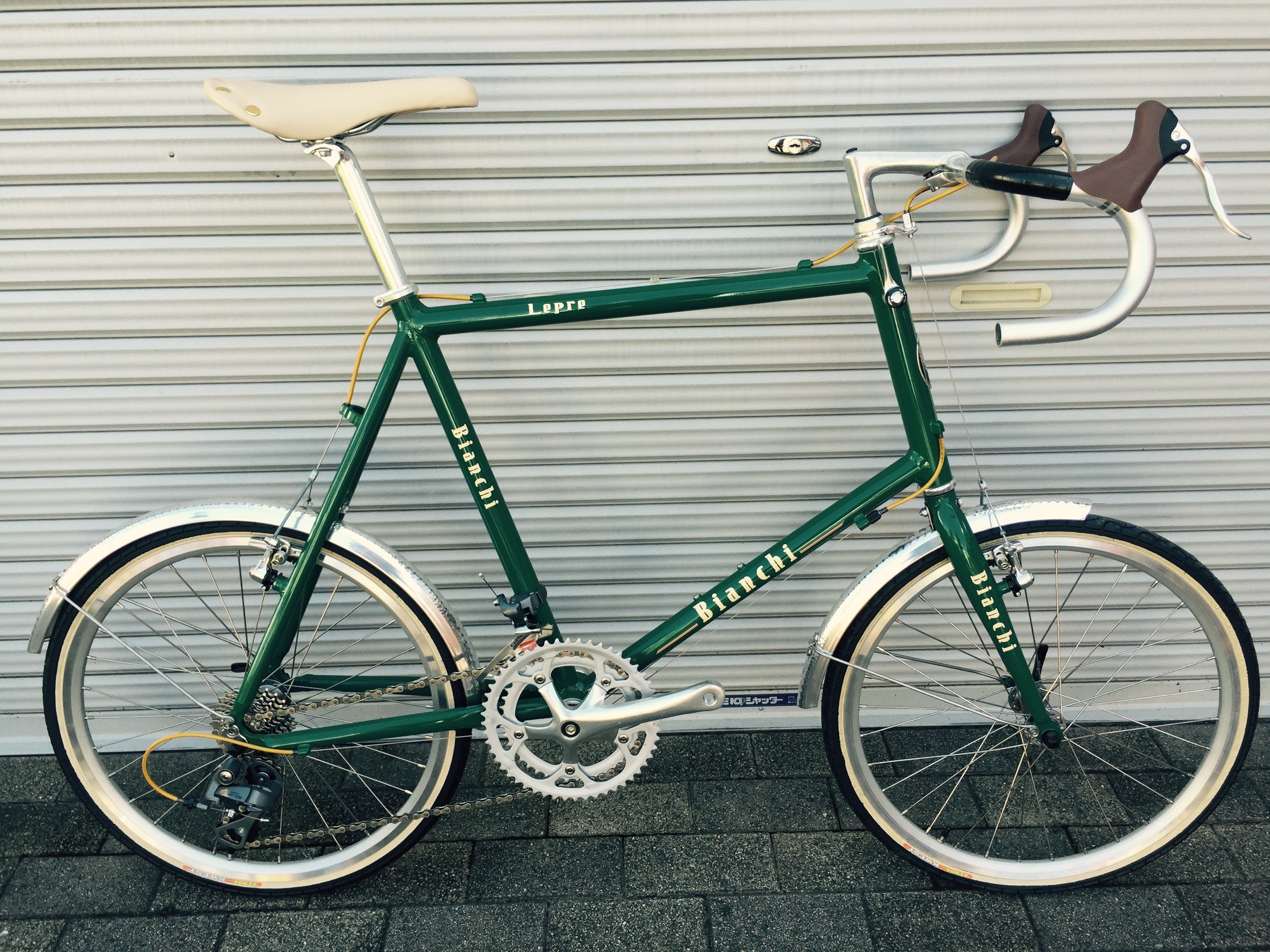 Bianchi minivelo-8 DROP BAR /green ミニベロ入荷 !! | Climb cycle