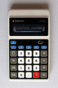 Sanyo Pocket calculator