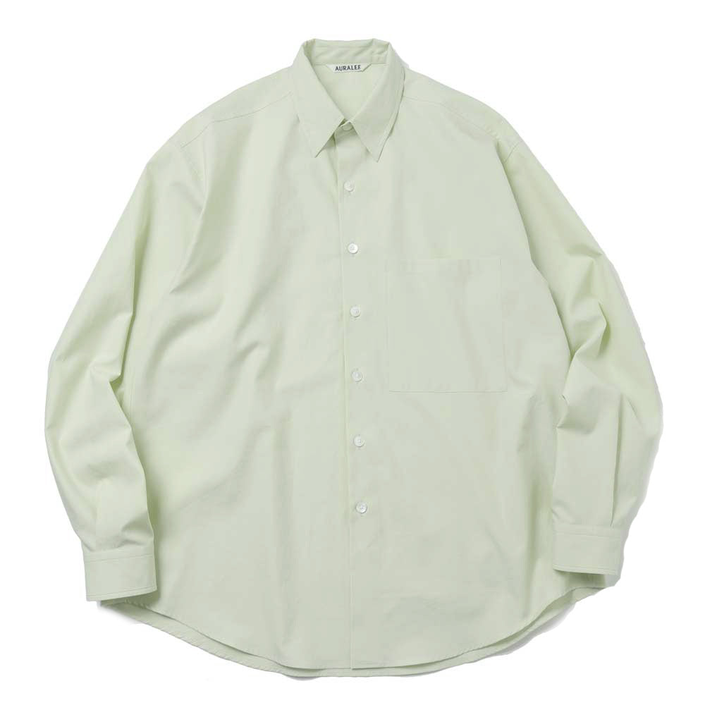 AURALEE WASHED FINX TWILL BIG SHIRT | AURALEE / Shirt (MEN