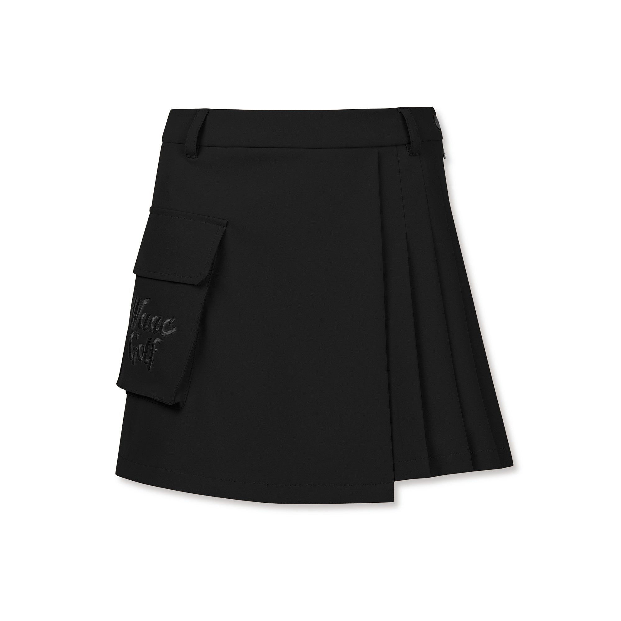 WOMEN ラップショートパンツ スカート ブラック