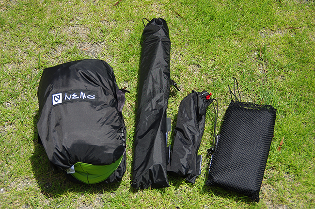 NEMO TANI2P(ニーモタニ2P) レビュー 試し張り | 山旅ロッジ