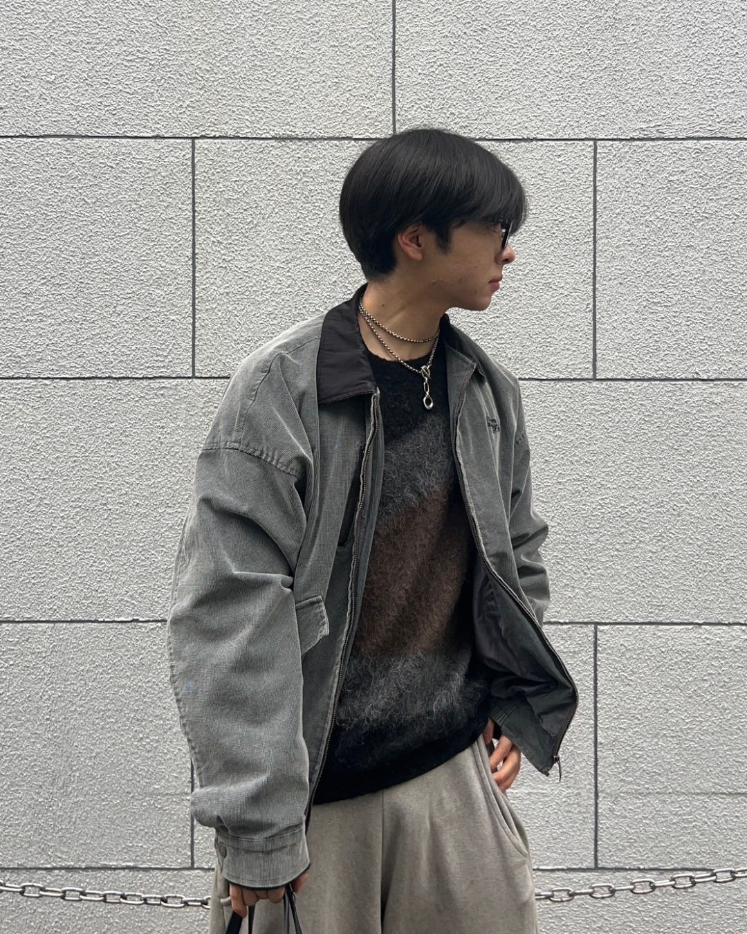 即納】バイカラーショートブルゾン AS0066 – YOLO（ヨロ