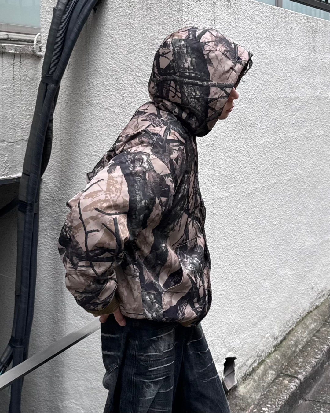 即納】リバーシブルボアリアルツリーパーカー TO0120 – YOLO（ヨロ