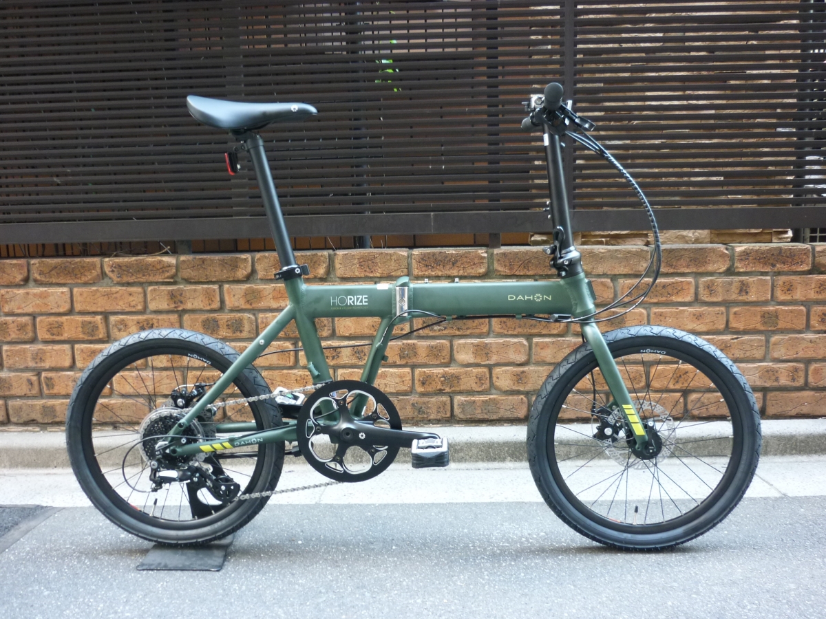 DAHON】「HORIZE DISC」マッシブなタイヤとディスクブレーキが特徴の