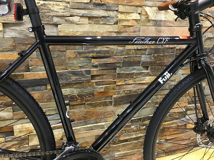 FUJI】細身のクロモリフレームがオシャンティー！「FEATHER CX FLAT
