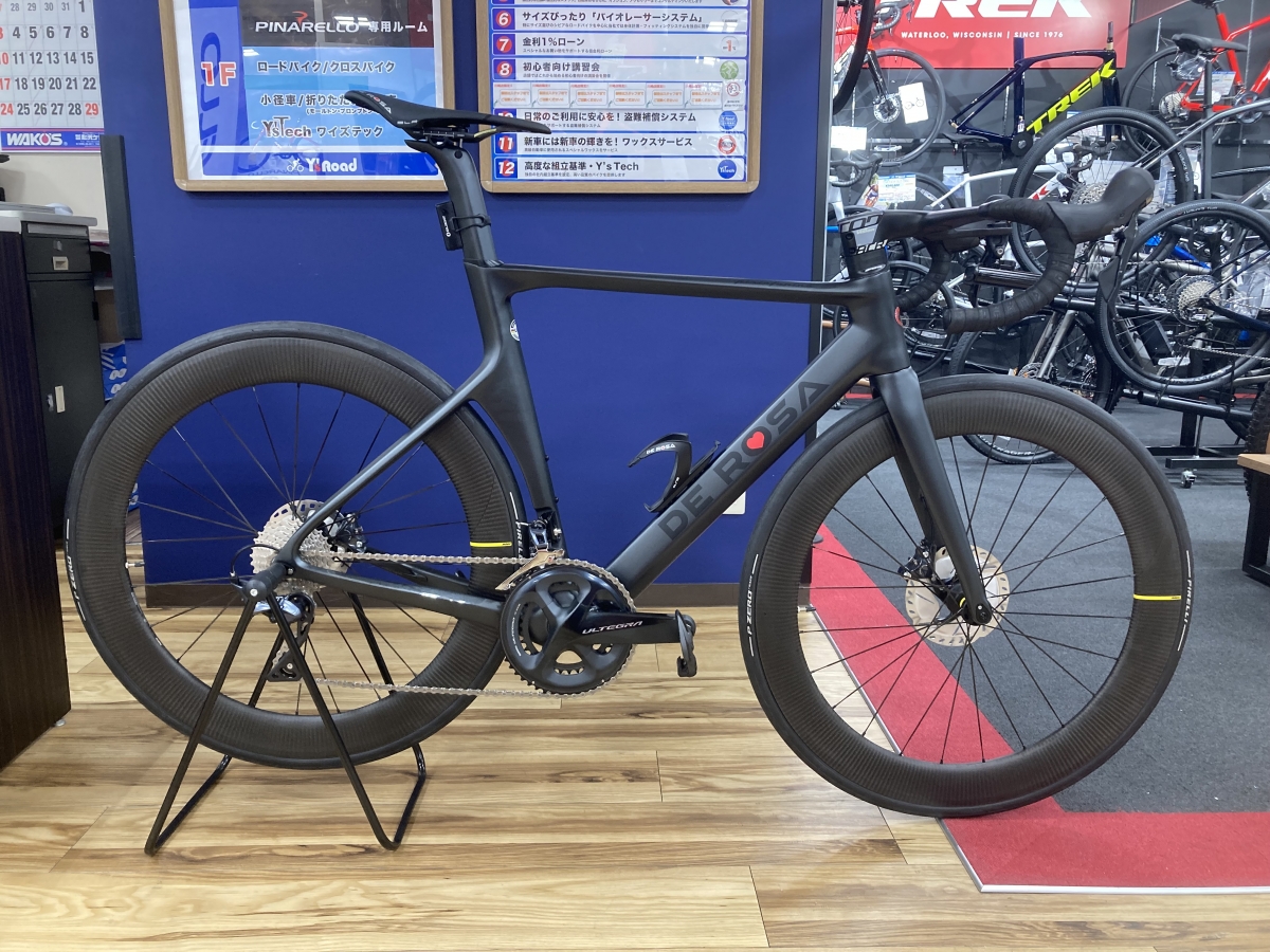 お客様の1台】DEROSA SK Pininfarina Discをこだわりのパーツでご納車