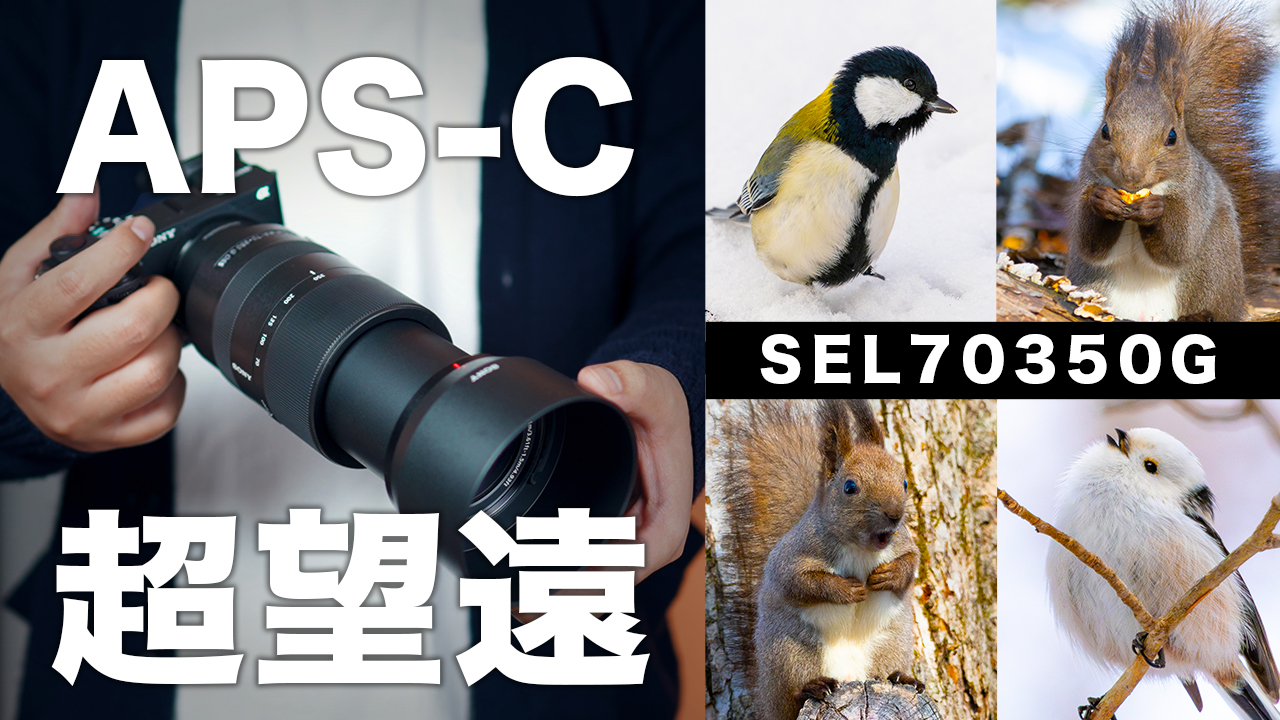 これがベスト】超望遠ズームレンズ『SEL70350G』をレビュー！α6700の