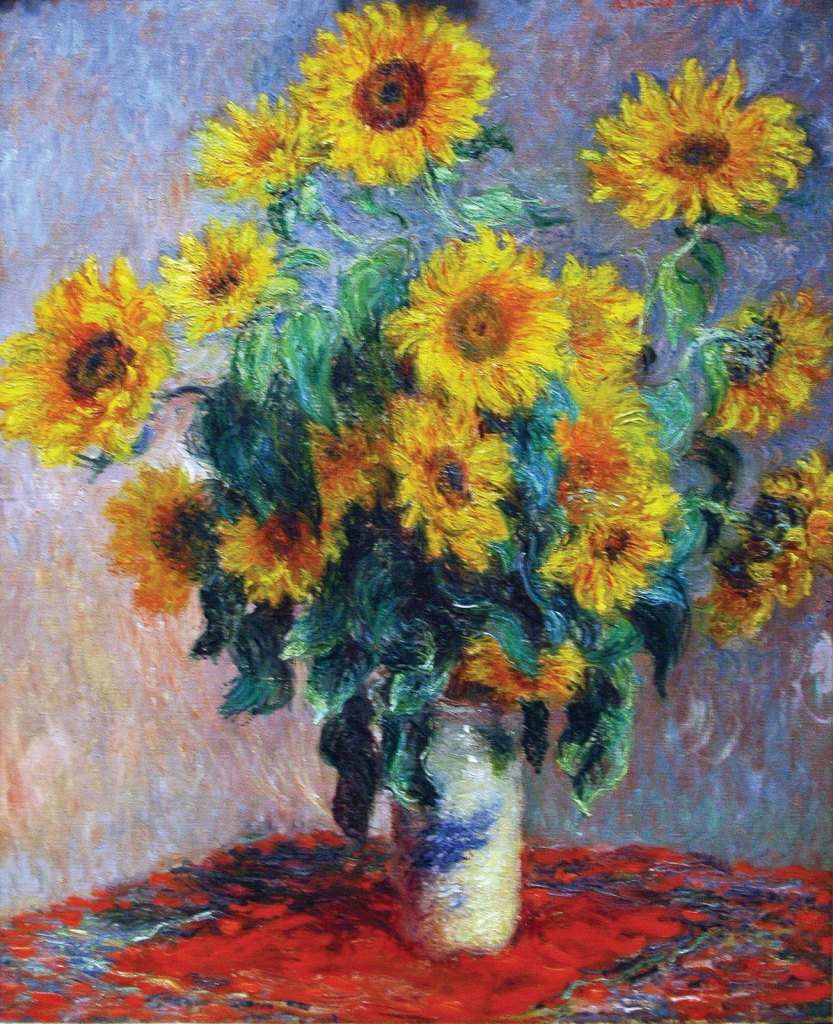クロード・モネの『ひまわり』 | 絵画販売ドットコムのブログ