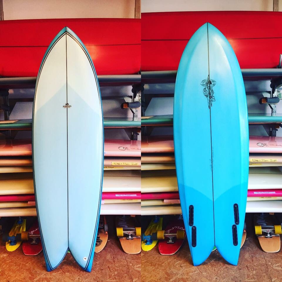 A.P.E EDGE QUAD FISH 5'10” | Kiaora Surf&Adventure