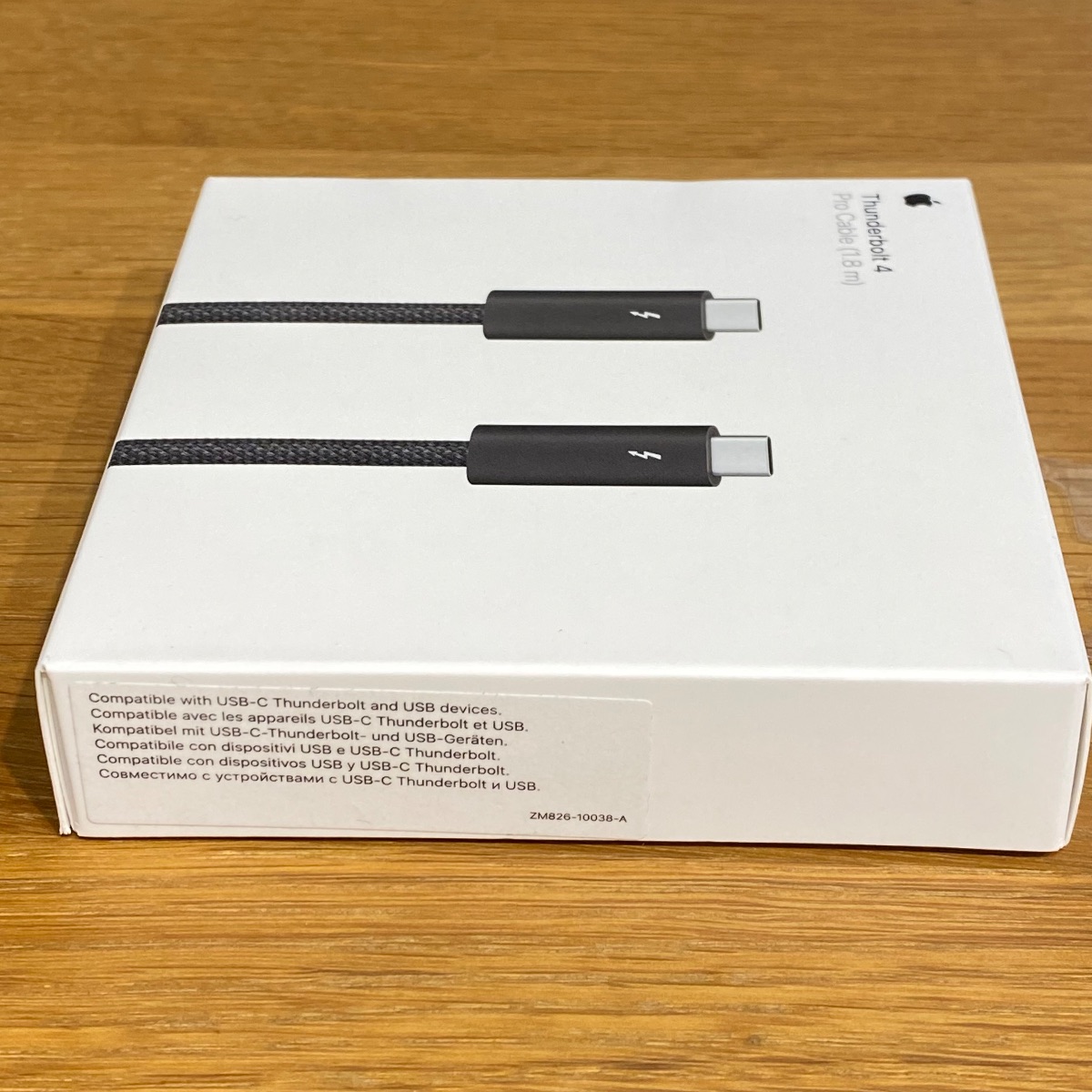 Apple Thunderbolt 4 Pro 1.8m Cable USB-C MacBook iPad iMac Sealed