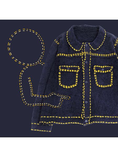 PHINGERIN / PG1 KNIT -Navy- 石川県正規代理店