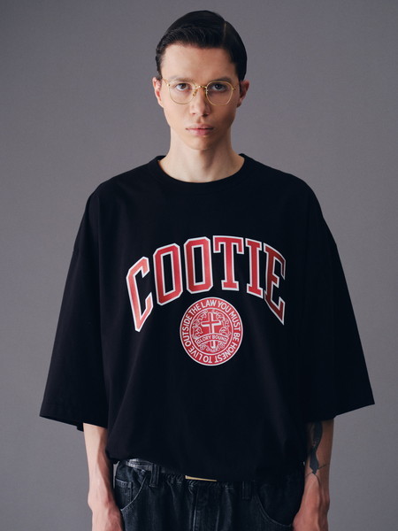 COOTIE / Print Oversized S/S Tee (COLLEGE) 通販 正規代理店