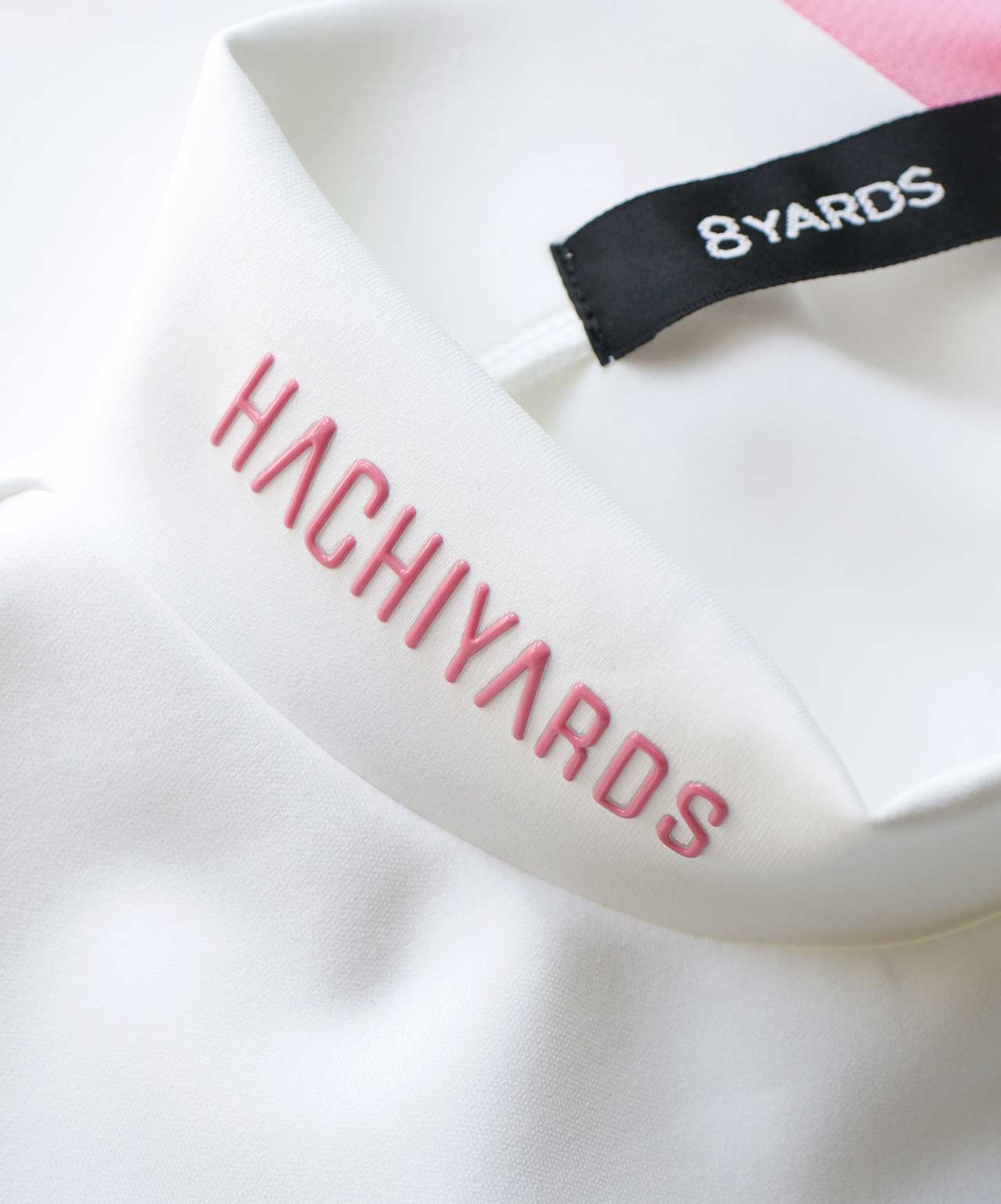 8YARDS / Women's Backslash MockNeck | White
