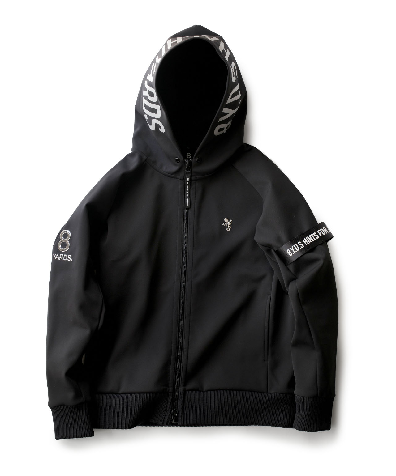 8YARDS / BIG HOODIE | Black