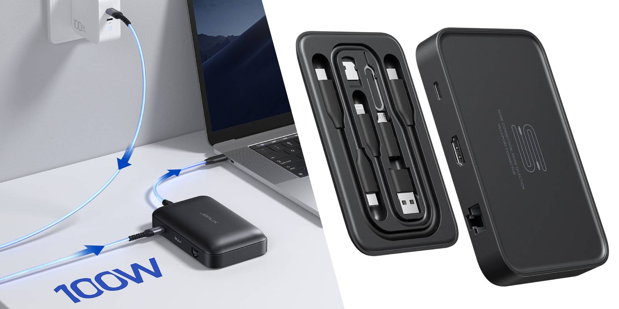 JSAUX's clever OmniCase 7-in-1 USB-C hub stealthily hides cables