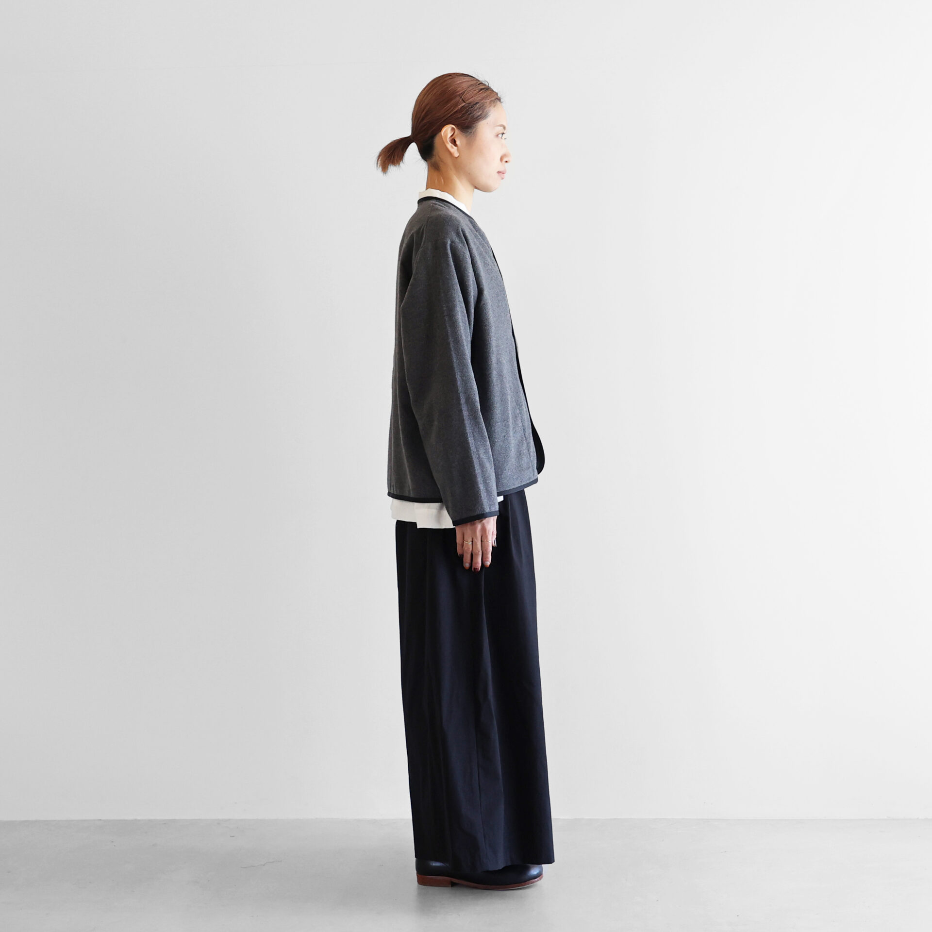 ヤクウール綾ネルパイピングブルゾン 313をリリースしました／ – HUIS