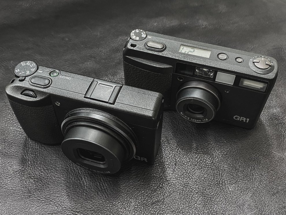 RICOH GR初号機 フィルムカメラGR1の紹介、最新のGR IIIと撮り比べまし