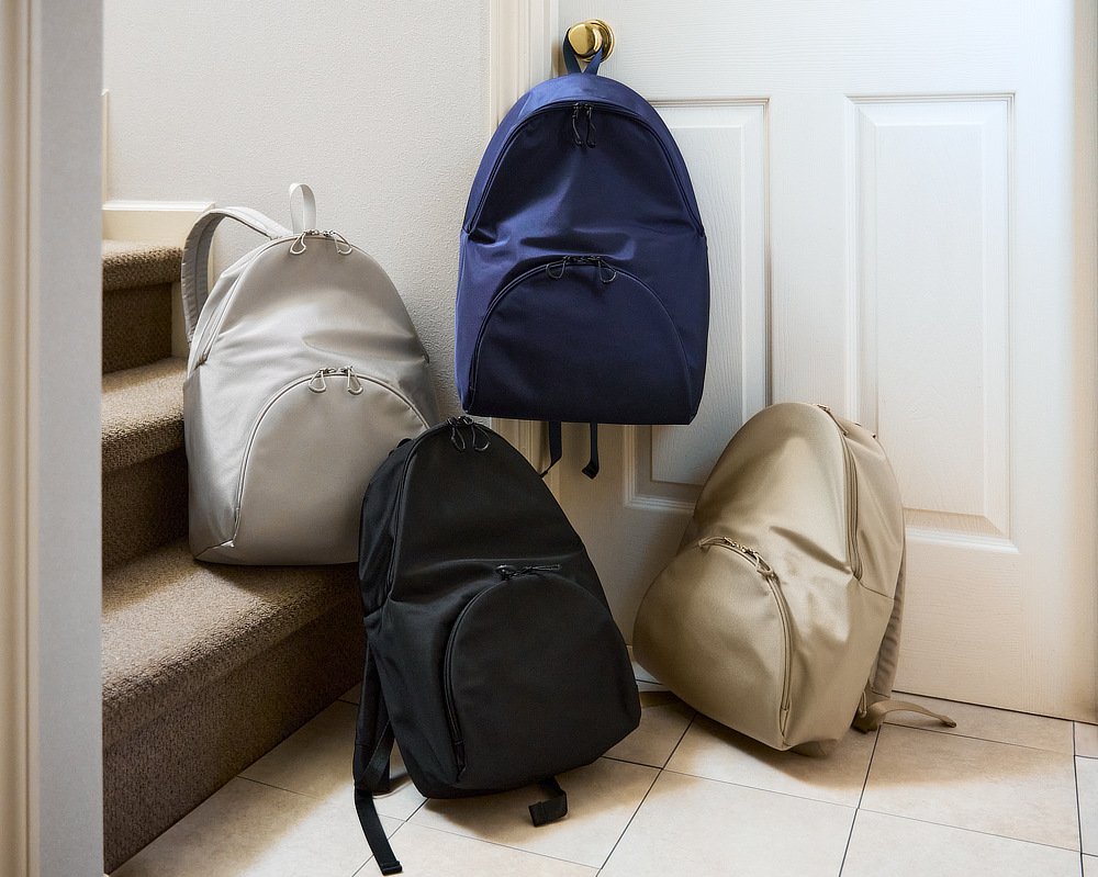Sサイズ》口がパカっと90°開いて、荷物が見える、出し入れスムーズな
