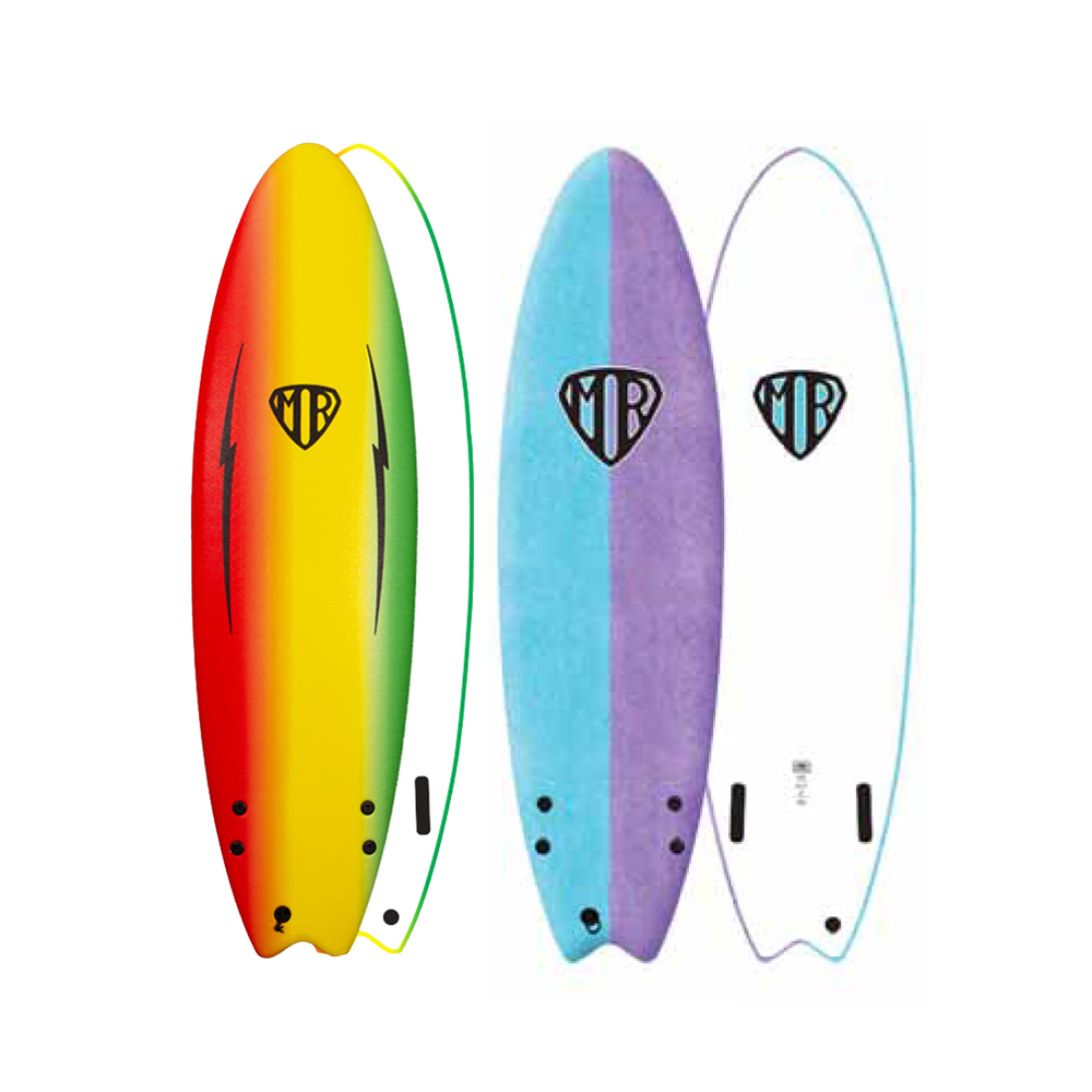 ONE WORLD LTD. / OCEAN&EARTH MR EZI-RIDER TWIN FIN SOFTBOARD 5.6ft