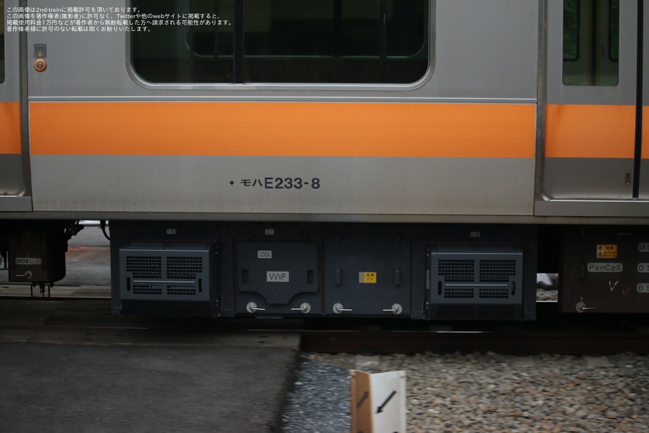 JR東】E233系0番台トタT8編成長野総合車両センター出場回送 |2nd-train