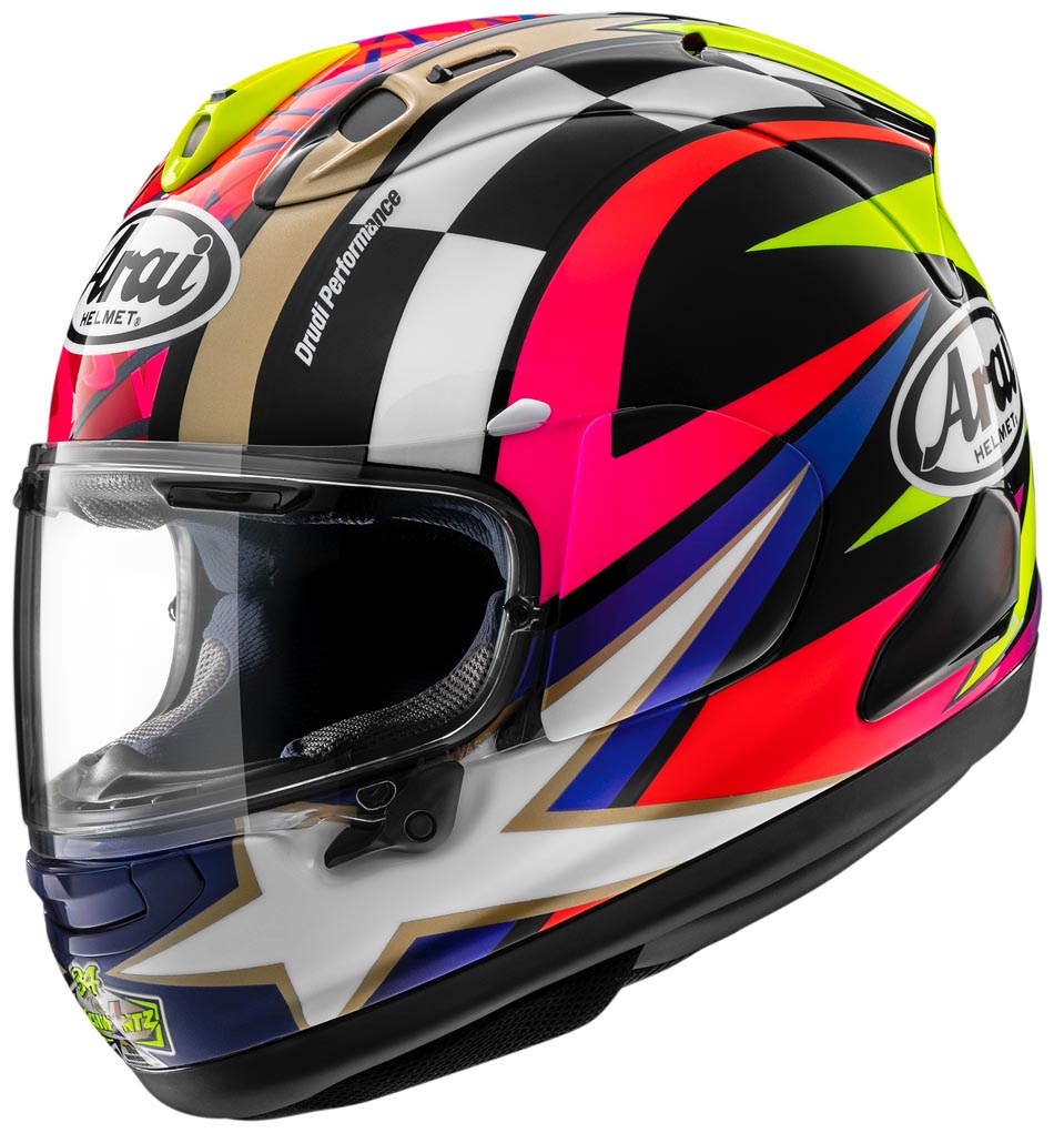 新グラフィック【ARAI RX-7X SCHWANTZ30th】を5月中旬に発売予定 | 2