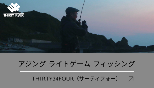 THIRTY34FOUR | エギング・イカ釣り専門サイト スクイッドクラフト -