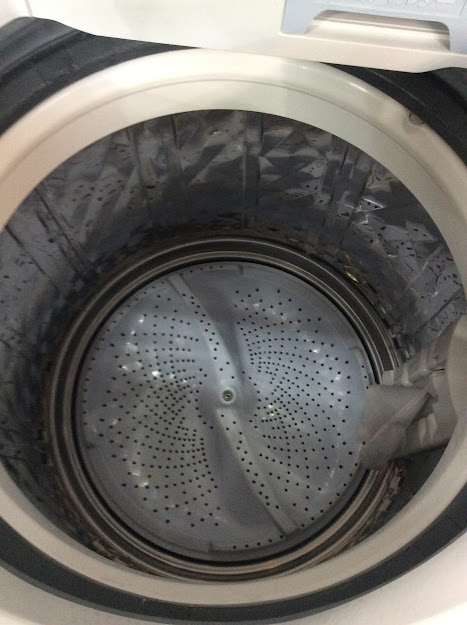 2019年製 シャープ 縦型洗濯乾燥機 ES-TX8C-W | 中古家電と中古家具