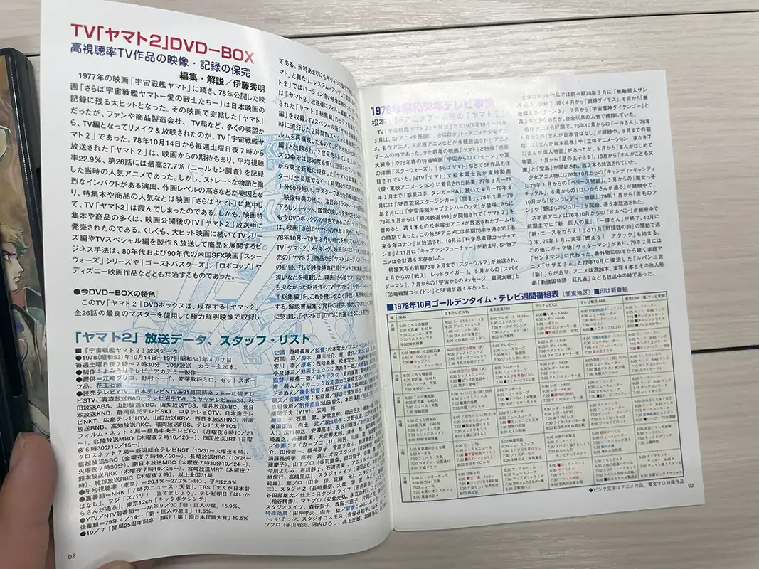 買取実績】元祖世界線？『宇宙戦艦ヤマト2』DVDメモリアルボックス