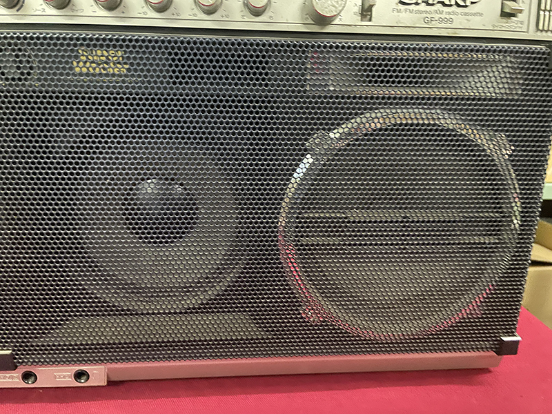 買取実績】これが昭和のiPod？ シャープ ビッグラジカセ GF-999をお