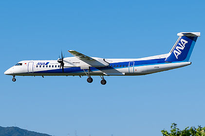 JA858A All Nippon Airways Bombardier DHC-8-400 | Planespotters.net