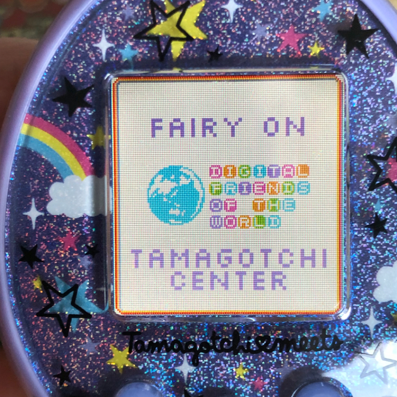 4-in-1 mod] Purple Tamagotchi Meets/ON: Magic ON + Wonder Garden