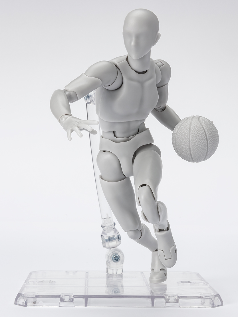 S.H.Figuarts BODY-KUN -Sports- Edition DX SET (Gray Color Ver