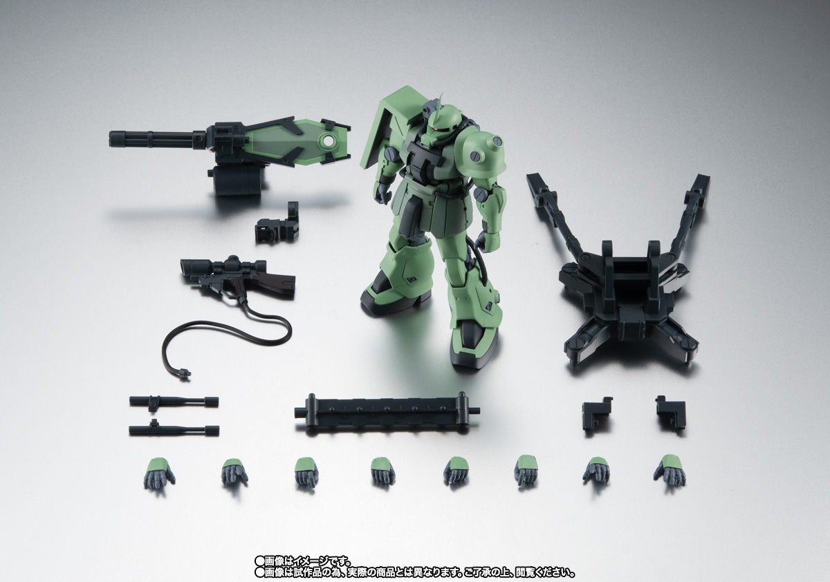 ROBOT魂 ver. A.N.I.M.E. ＜SIDE MS＞ MS-06F-2 ザクII F2型（測距手用