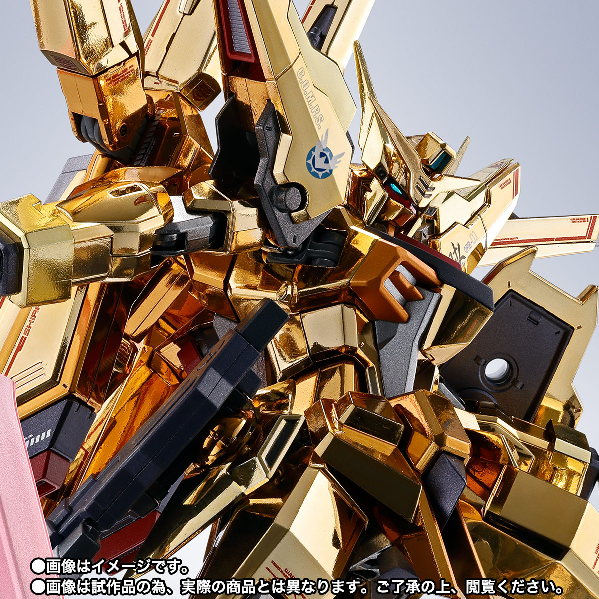 BANDAI L ROBOT魂 AKATSUKI SHIRANUI METAL ROBOT SPIRITS Side MS Akatsuki Gundam Shiranui Unit Figure