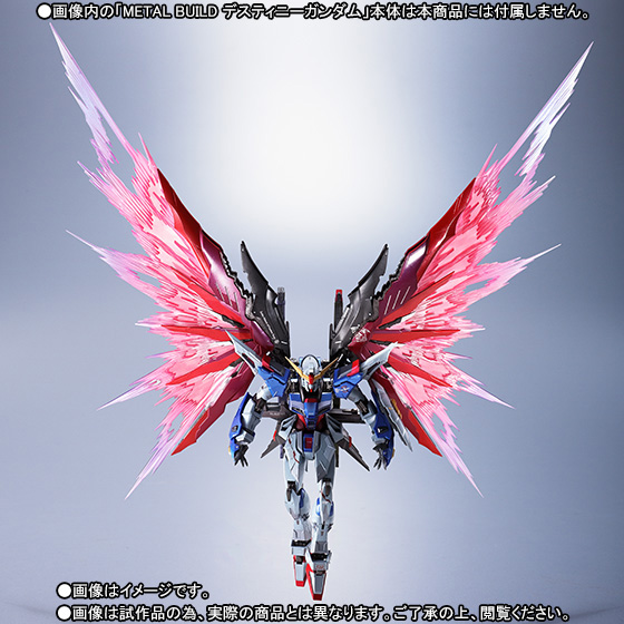 METAL BUILD デスティニーガンダム 光の翼オプションセット【2次：2016