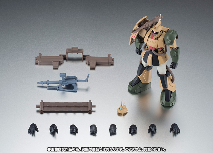 BANDAI ROBOT魂 MS-06K ZAKU CANNON ROBOT魂 機動戦士ガンダム 一年戦争 ver. A.N.I.M.E. スペシャルページ