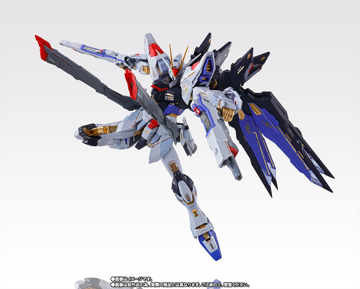 METAL BUILD ストライクフリーダムガンダム SOUL BLUE Ver. | 魂ウェブ