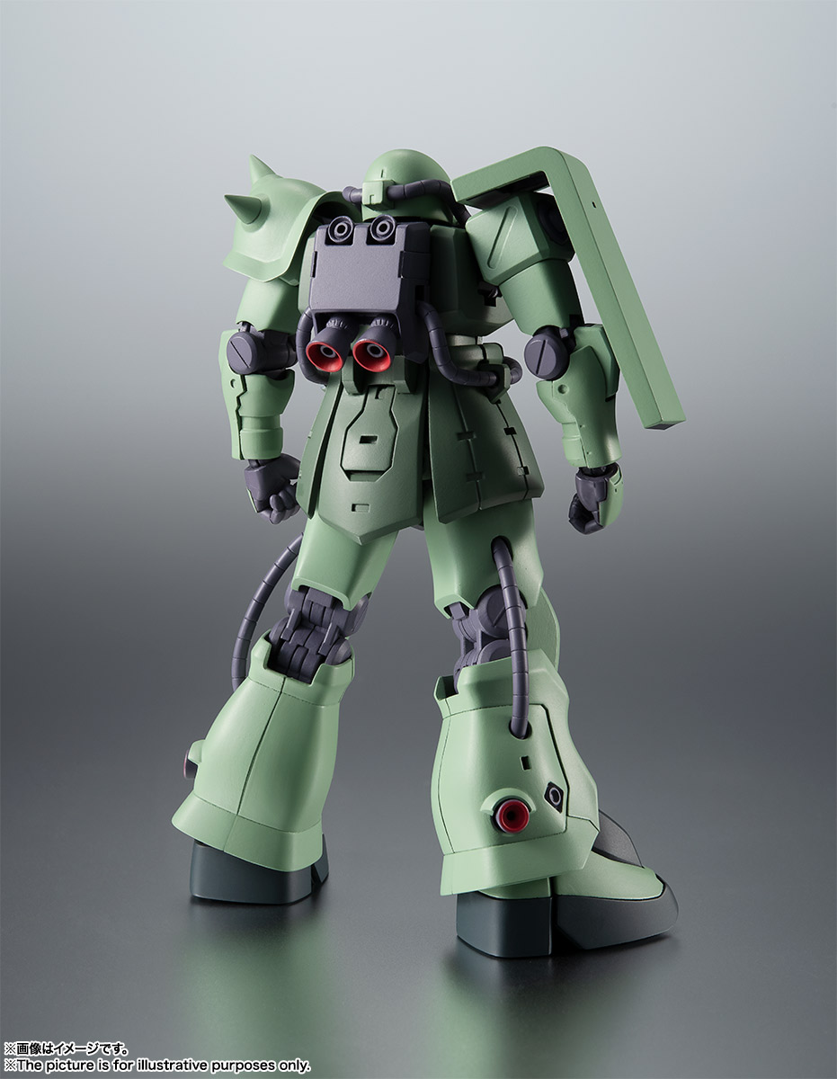 ROBOT魂 ＜SIDE MS＞ MS-06F-2 ザクII F2型 ver. A.N.I.M.E. | 魂ウェブ