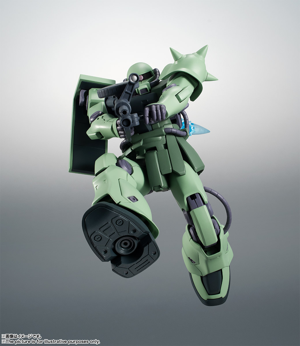 ROBOT魂 ＜SIDE MS＞ MS-06F-2 ザクII F2型 ver. A.N.I.M.E. | 魂ウェブ