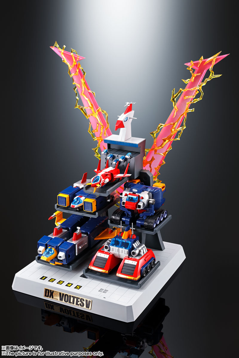 DX超合金魂 VOLT IN BOX 超電磁マシーン ボルテスV | 魂ウェブ