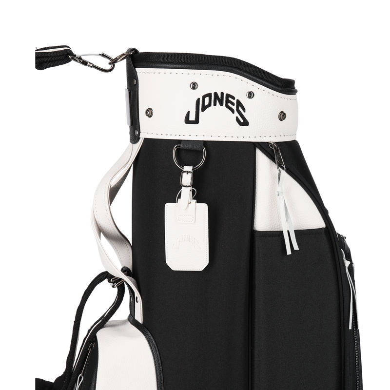 CLUBHAUS × ANTi COUNTORY CLUB × TANGRAM TRIPLE LOGO CADDY BAG BLACK TG