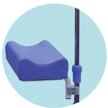 高田ベッドの特価セール 上肢台 上下肢台 点滴棒。