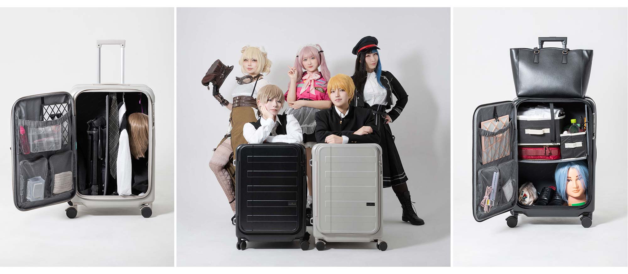 コスプレイヤーと共同開発したクローゼットキャリー LAYER（レイヤー