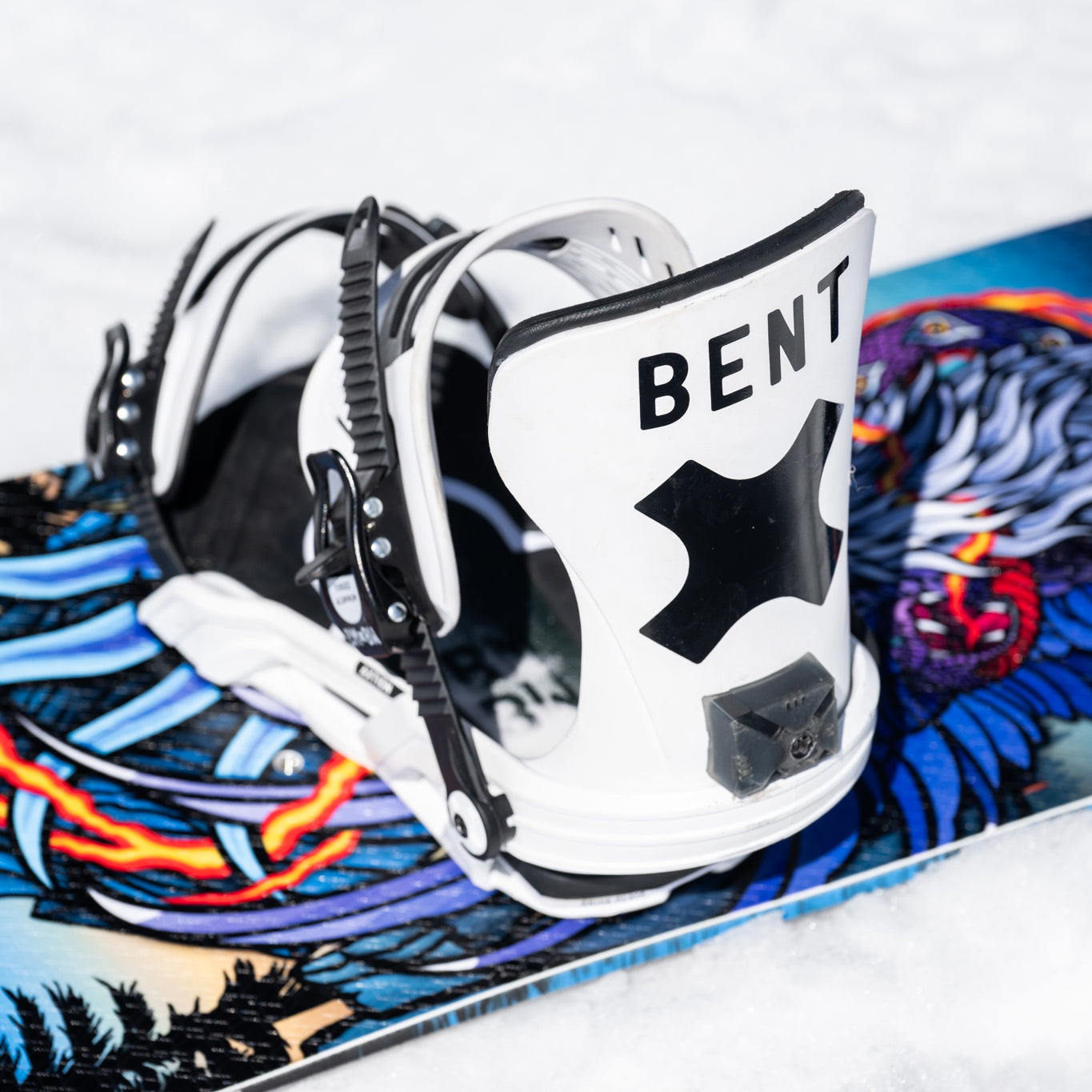 BENT METAL（ベント メタル）AXTION SNOWBOARD BINDINGS 2026 / WHITE