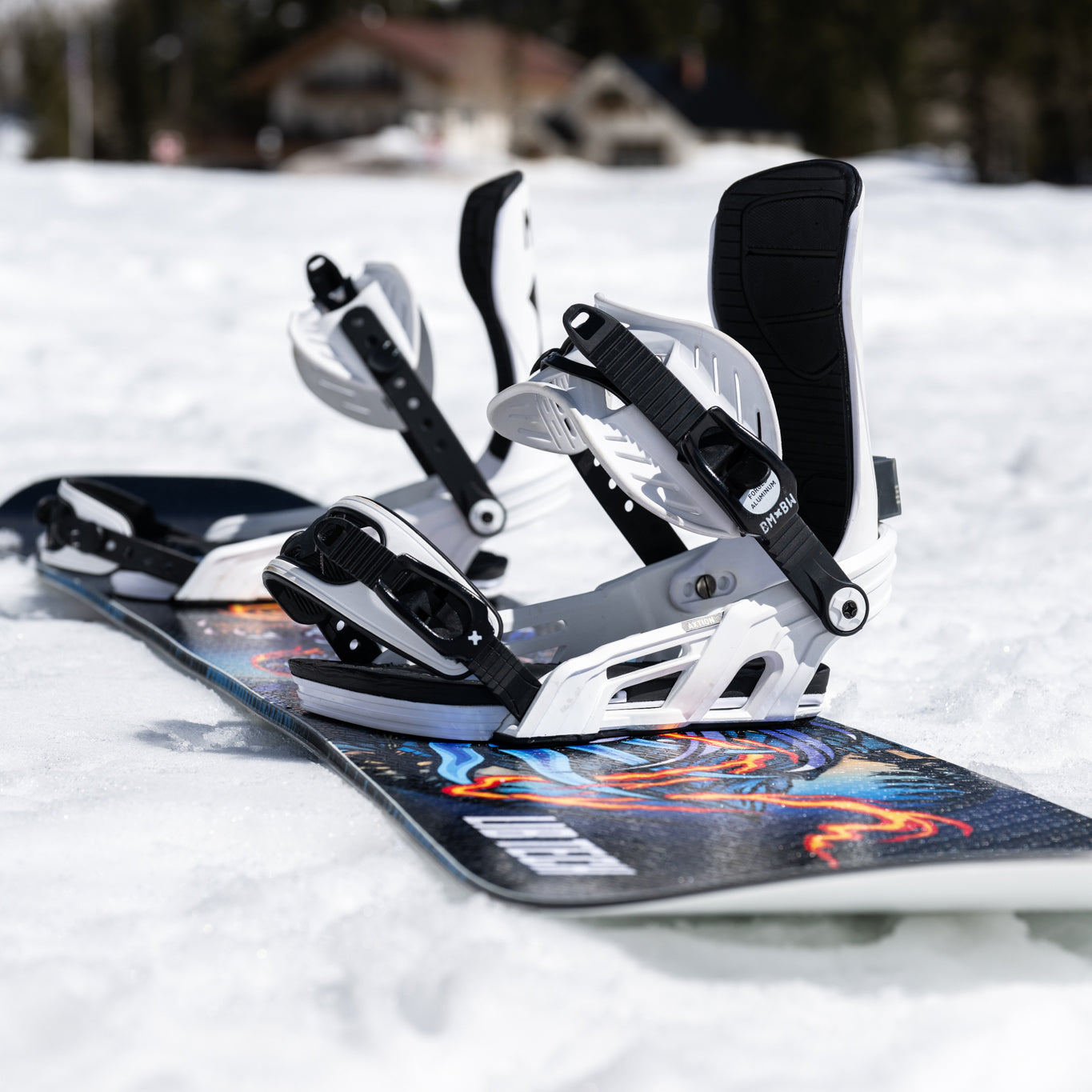 BENT METAL（ベント メタル）AXTION SNOWBOARD BINDINGS 2026 / WHITE