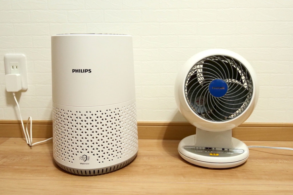 実機レビュー】フィリップスの空気清浄機、AC0650はコンパクトで卓上派