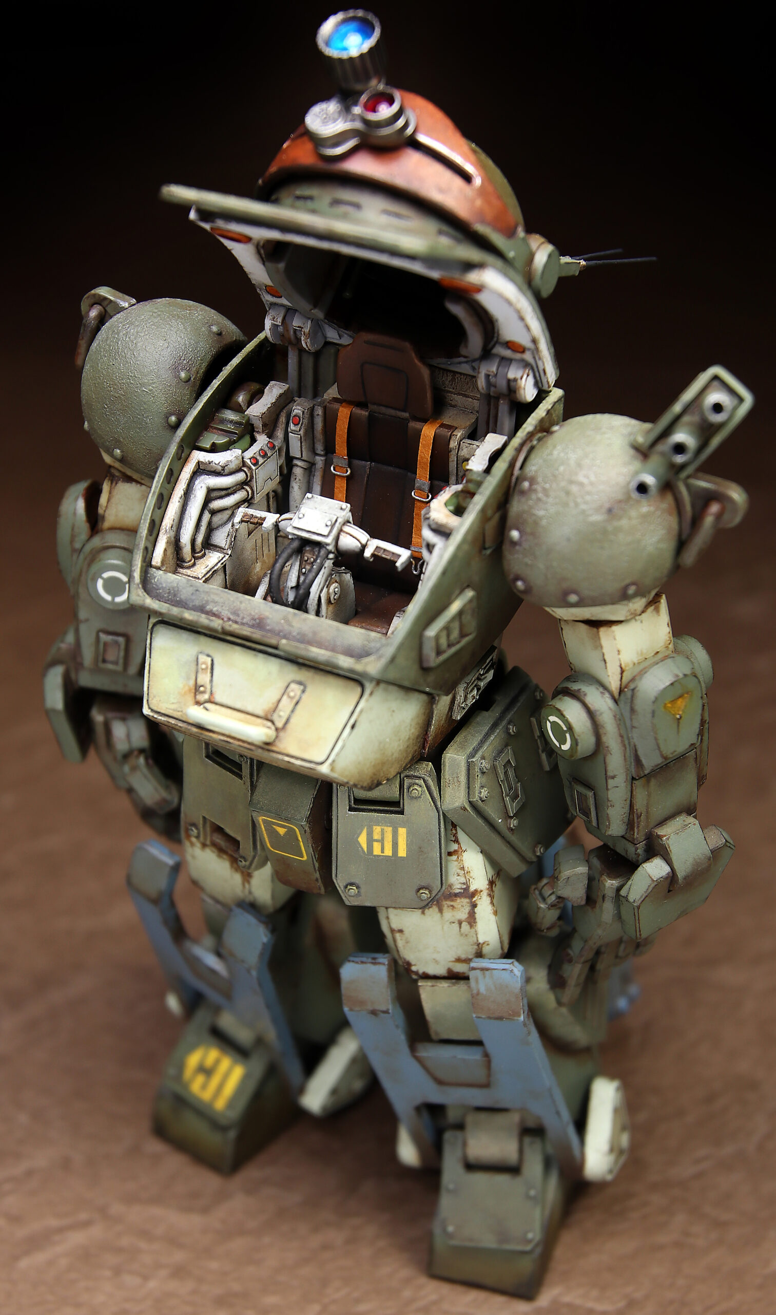 装甲騎兵ボトムズHGバーグラリードッグ.スコープドッグ【バンダイHG