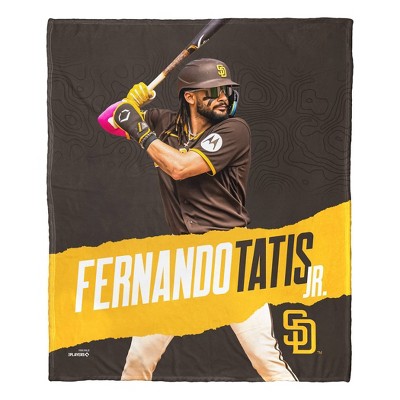 MLB San Diego Padres 50 x 60 Raschel Throw Blanket : Target