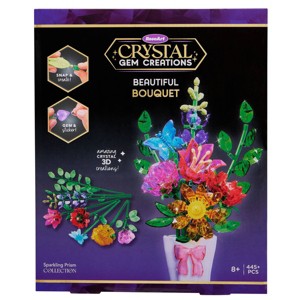Cra-Z-Art Crystal Gem Beautiful Bouquet: Rose Art Building Sets